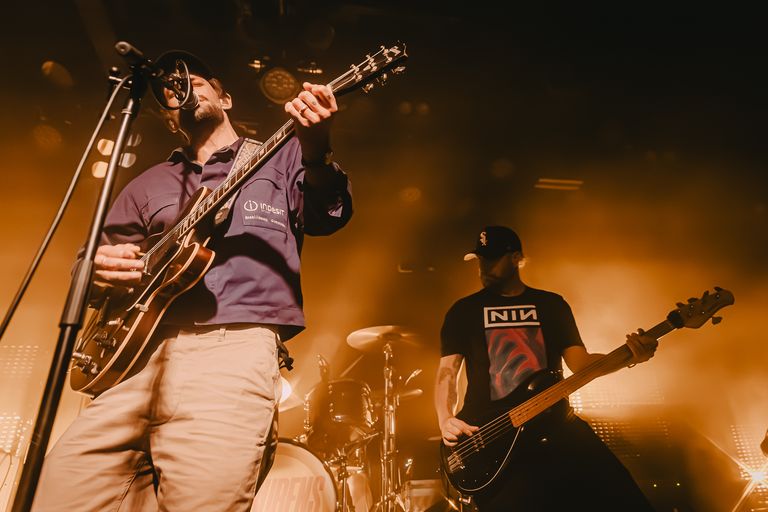 The Rubens performing live at The Gov in Adelaide